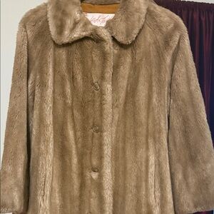 Lord & Taylor Brown Teddy Jacket
Real fur coat